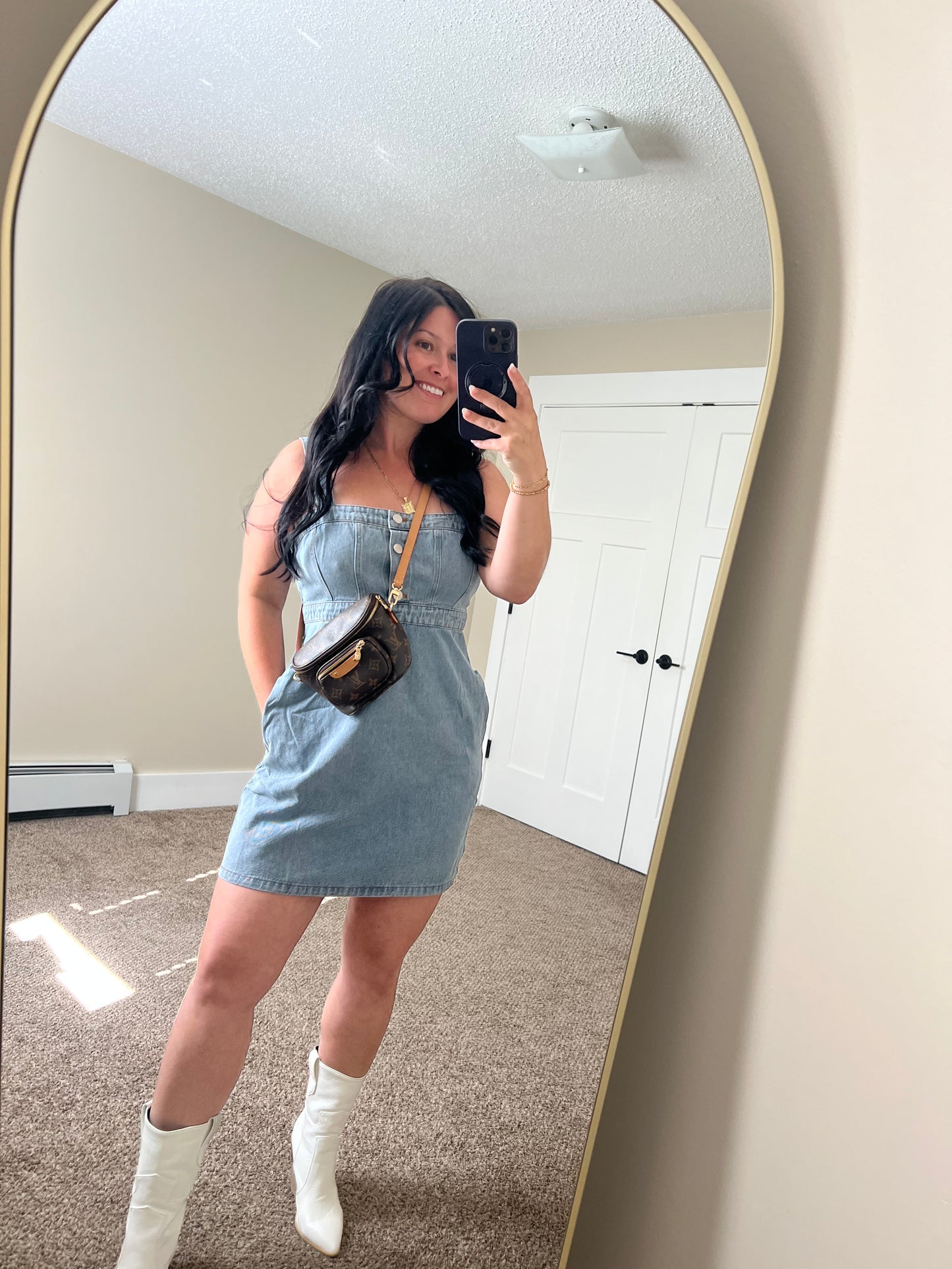 Girls Girl Denim Dress