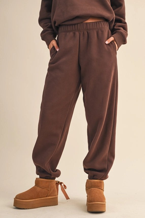 Espresso Yourself Fleece Sweatpants