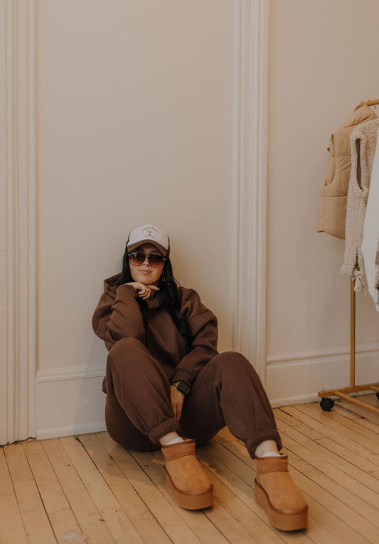 Espresso Yourself Fleece Sweatpants