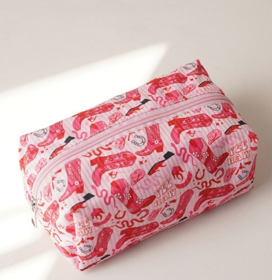 Howdy Cosmetic Makeup Bag