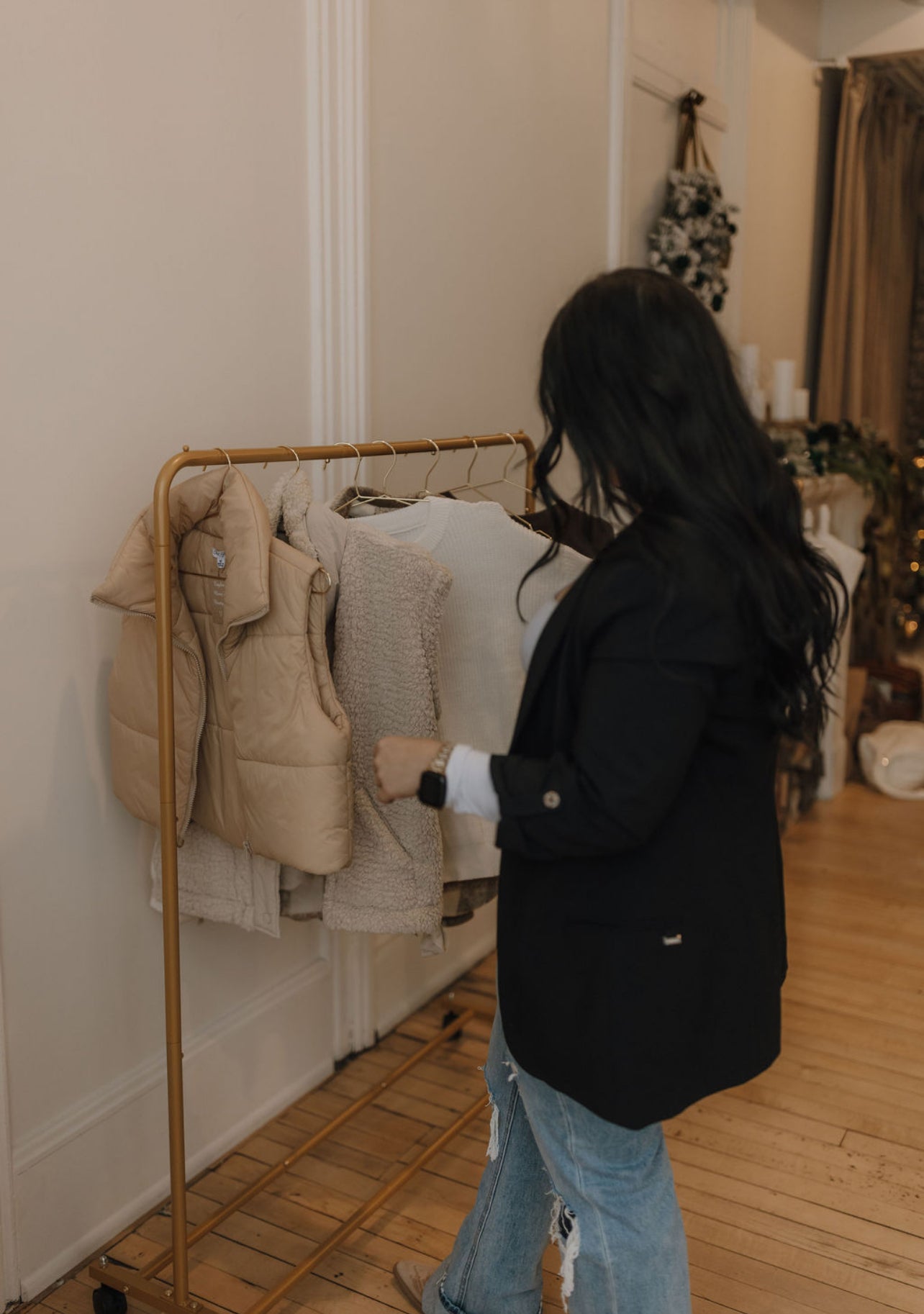 Cloud Nine Cropped Puffer Vest