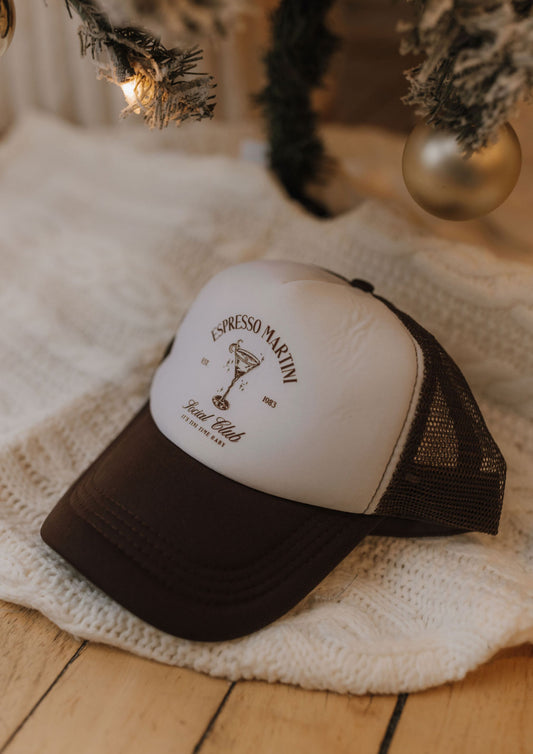 Let’s go girls, it’s tini time trucker hat
