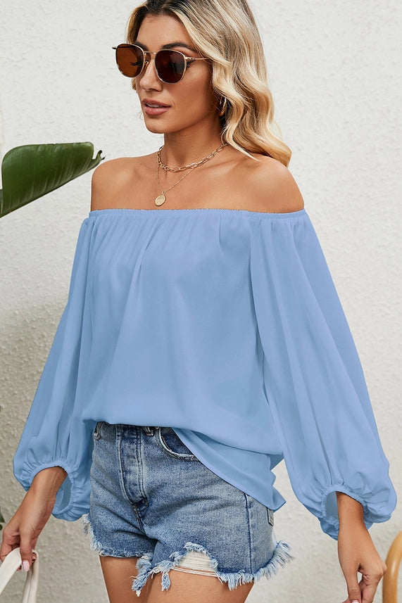 Baby Blue Blouse