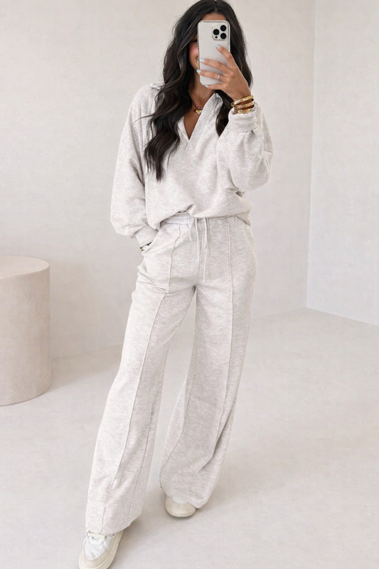 Thank Me Later Light Grey Set