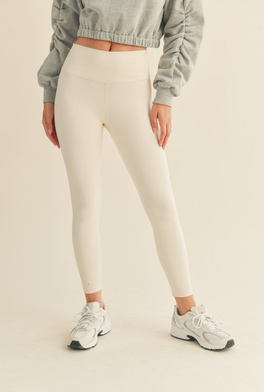 Cream Perfectly Aligned Legging