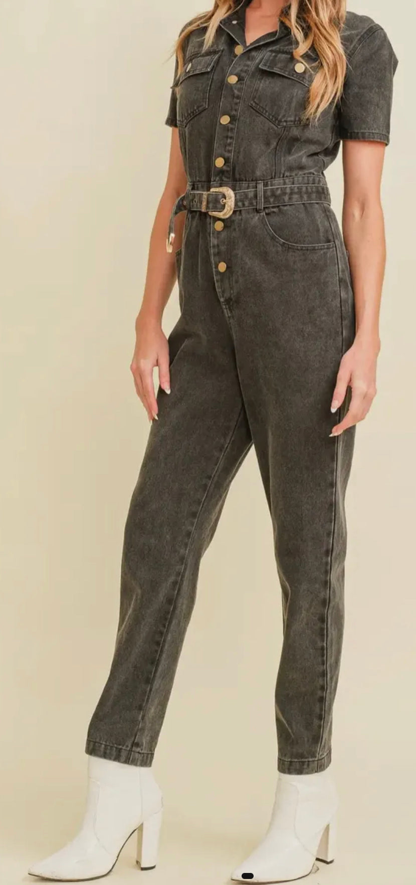 Denim Queen Jumpsuit