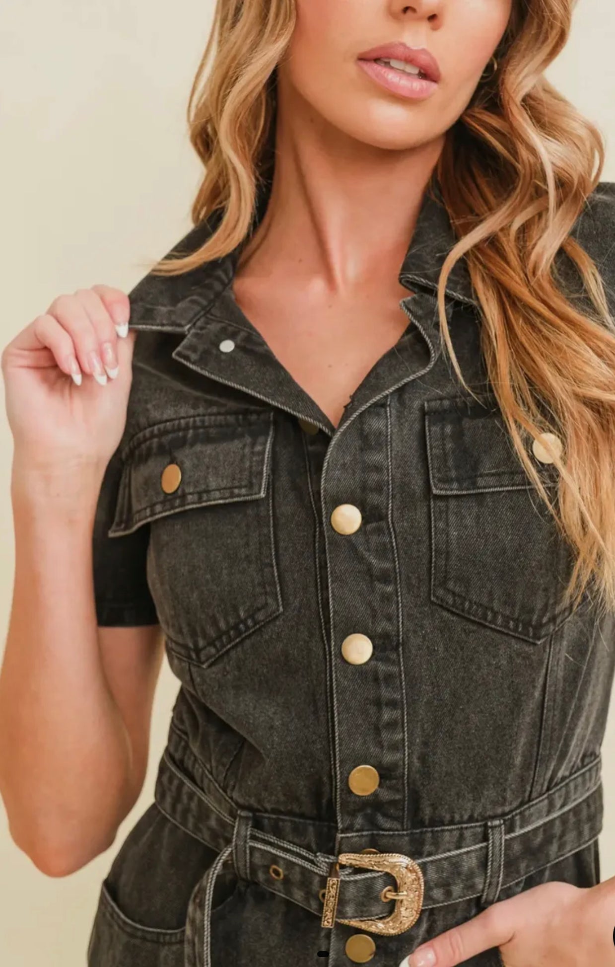 Denim Queen Jumpsuit