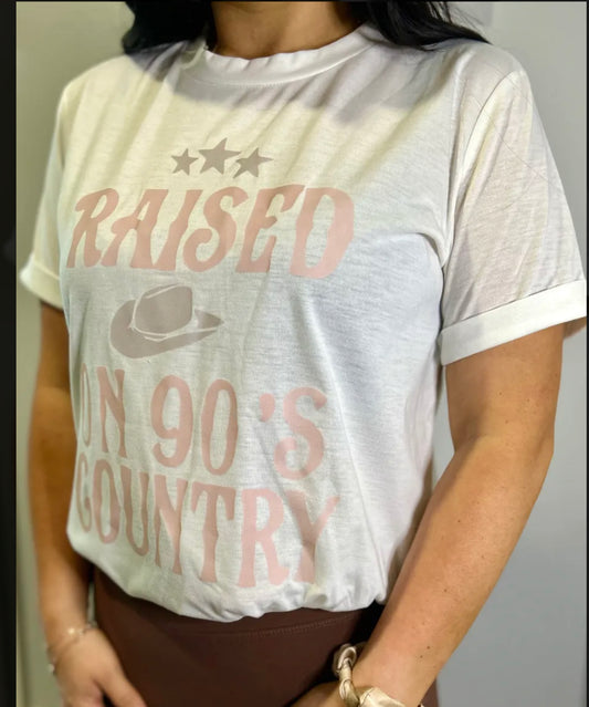 Raised On 90’s Country T-shirt