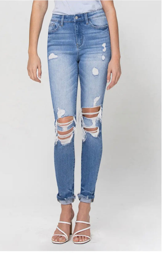 Flying Monkey High Rise Skinny Jean