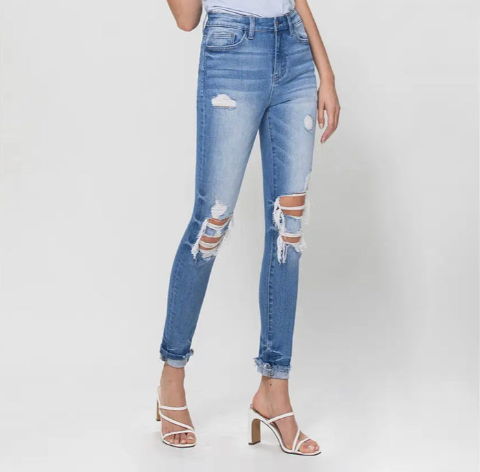 Flying Monkey High Rise Skinny Jean